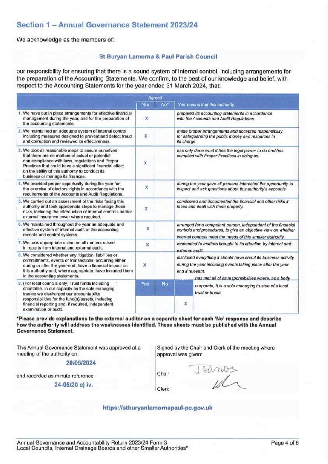 StBLP AGAR Final Signed 2023-24