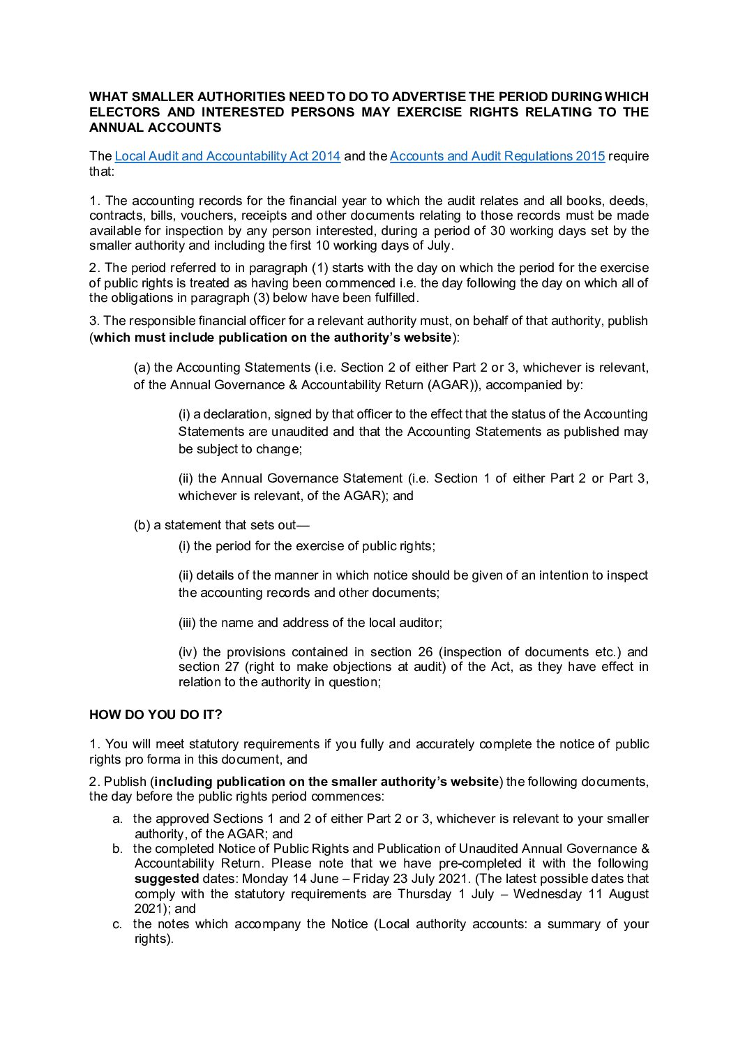 StBLP Provision of exercising public rights 2020-21