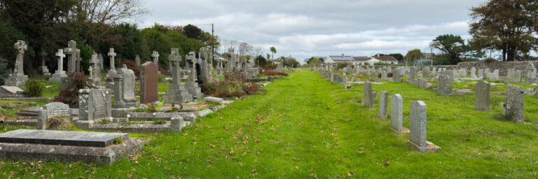 Photo, St Buryan cemetery, for website 141025